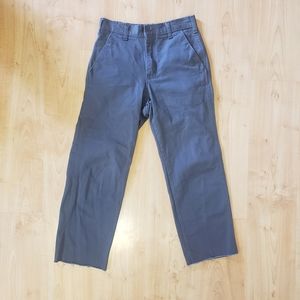 Stan Ray Raw Hem Gray Painters Pants